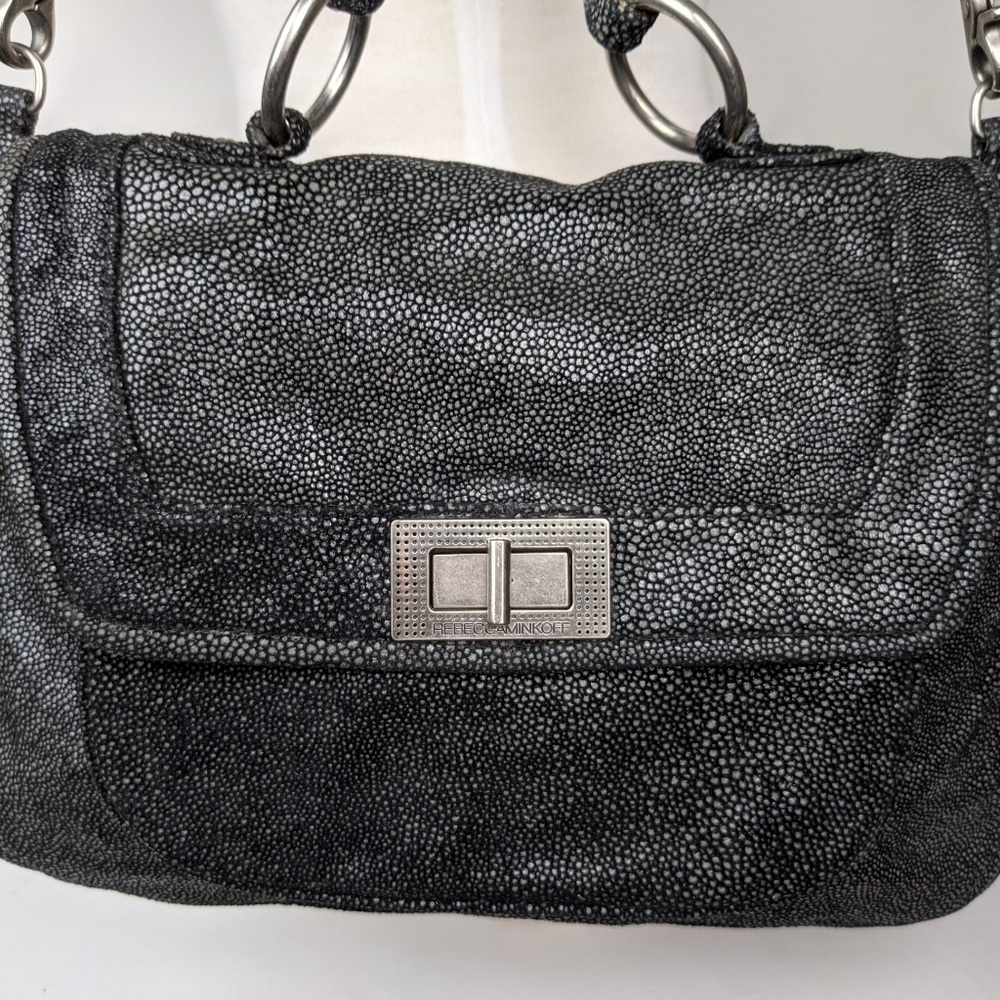 Rebecca Minkoff Covet Satchel handle and shoulder strap bag purse